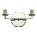 Izzy 2 Light Wall Light Polished Chrome Frame Only