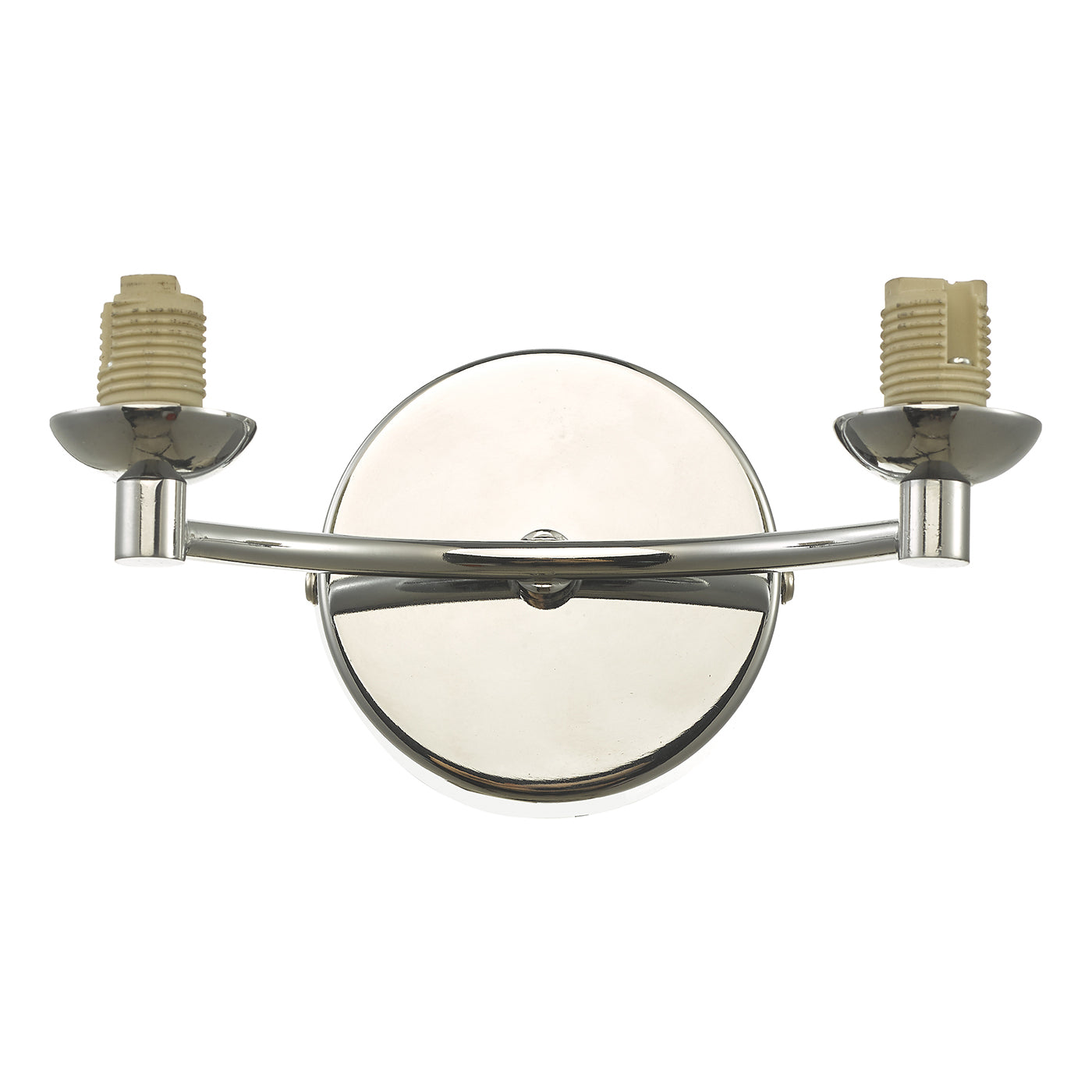 Izzy 2 Light Wall Light Polished Chrome Frame Only