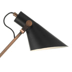 Jack Task Table Lamps Black Antique Copper