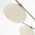 Jasper 5 Light Semi Flush Satin Nickel
