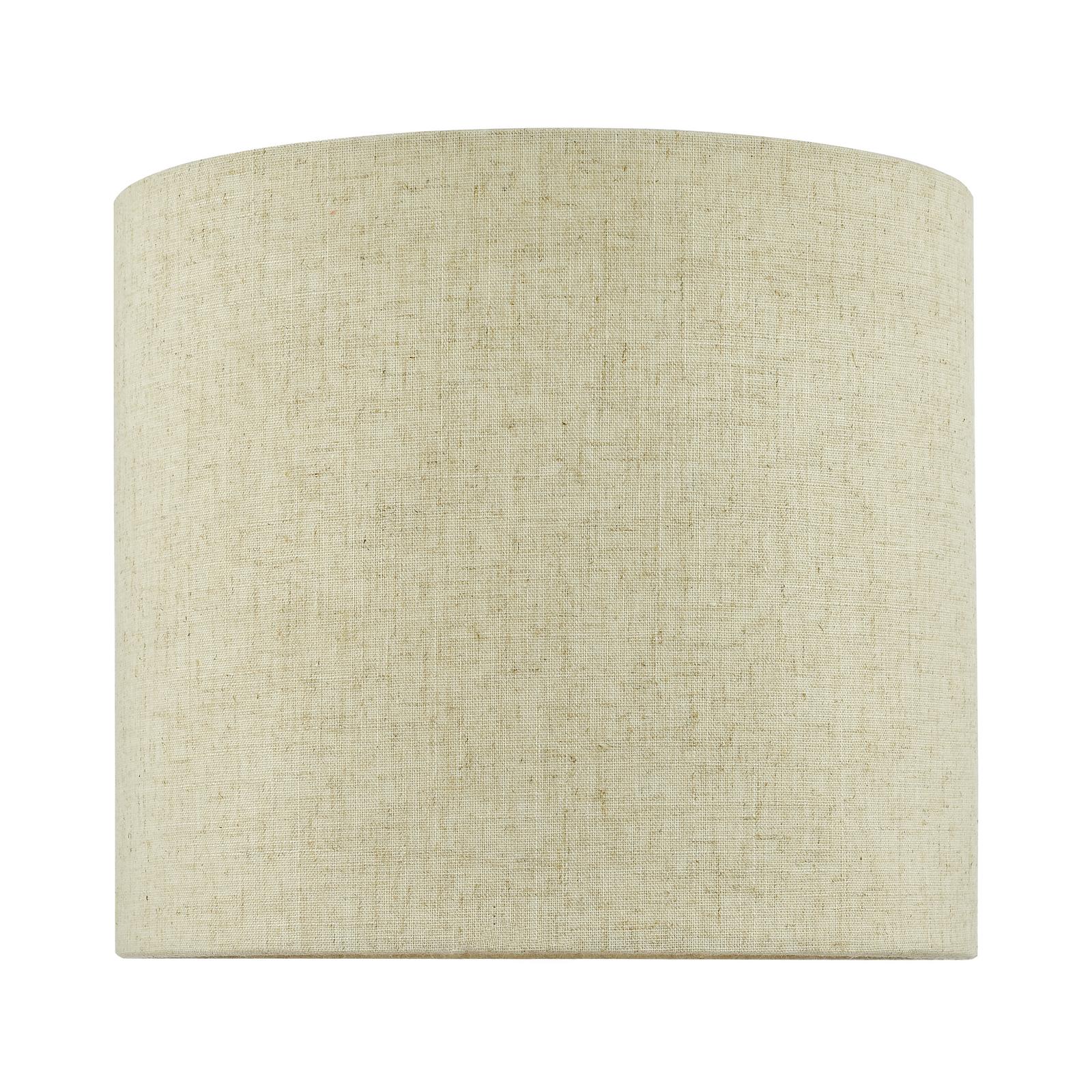 Jayden Natural Linen Drum Shade 25cm
