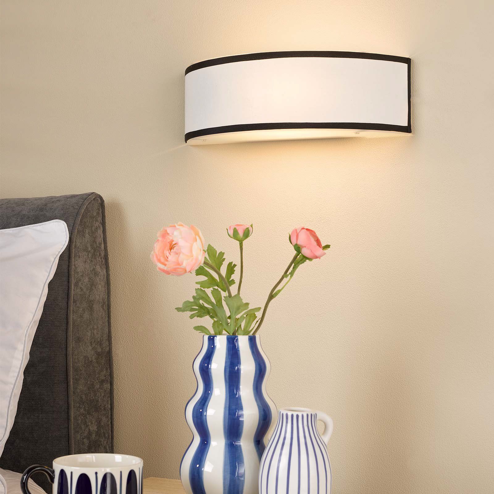 Jemima Wall Light White and White Frosted Acrylic With Shade