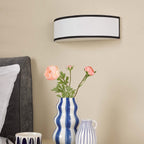 Jemima Wall Light White and White Frosted Acrylic With Shade