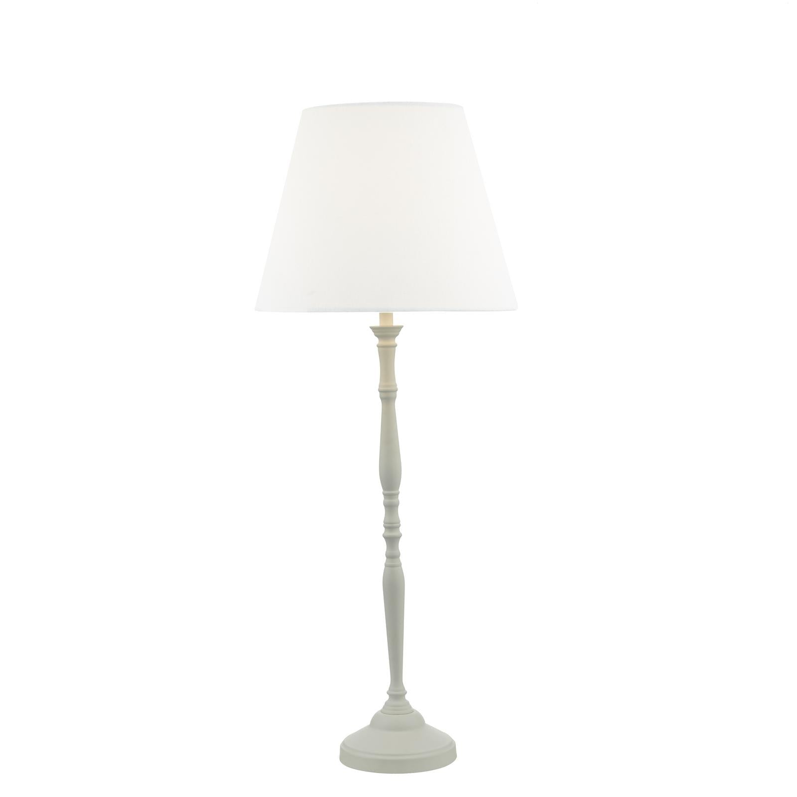 Joanna Table Lamp White With Shade