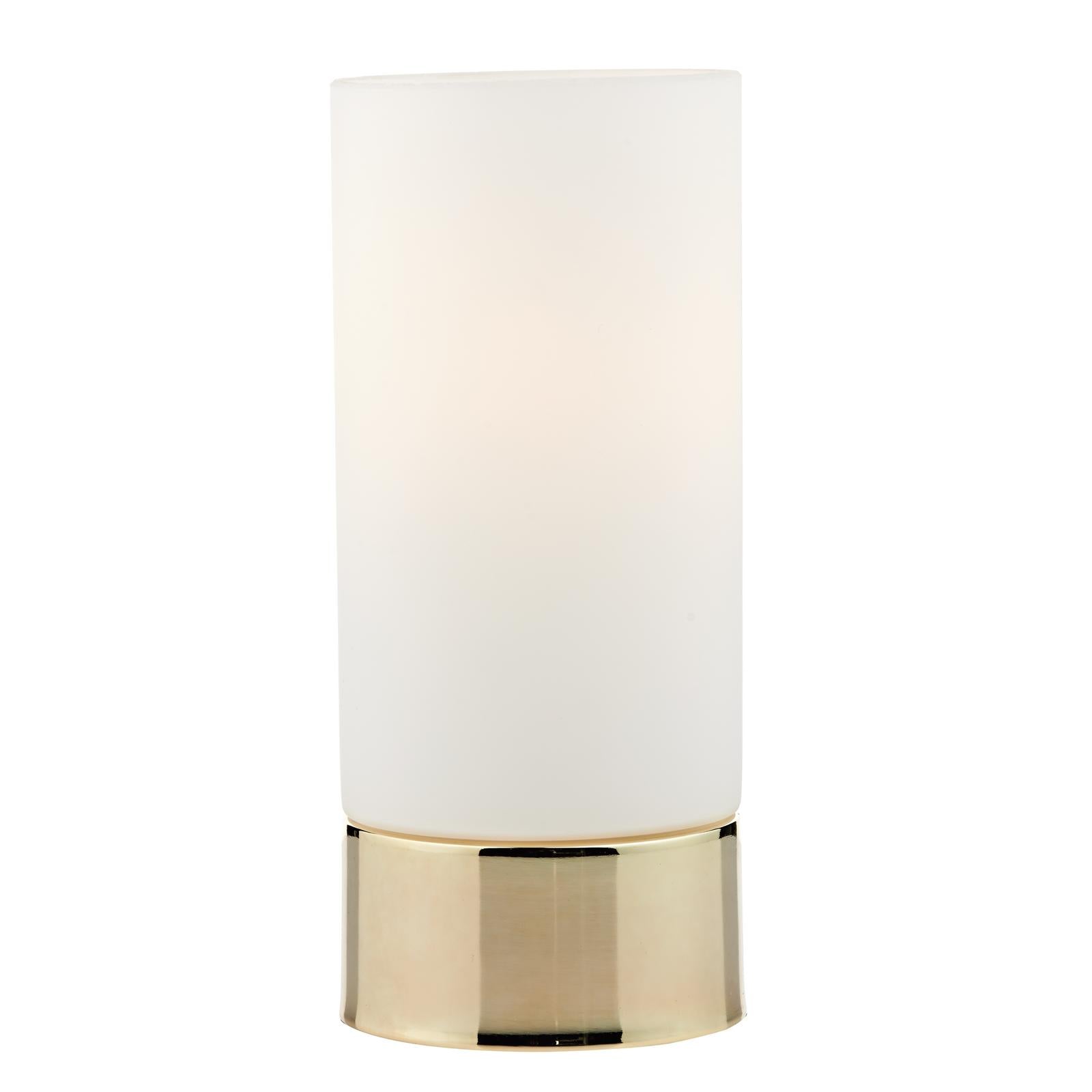 Jot Touch Table Lamp Gold Opal Glass