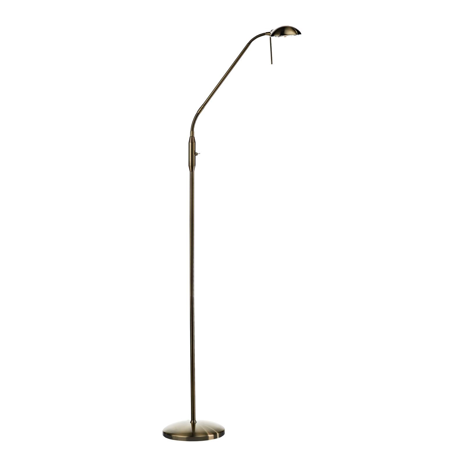 Journal Task Floor Lamp Antique Brass (Multipack)