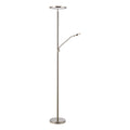 Kamika Mother & Child Floor Lamp Satin Chrome LED