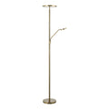 Kamika Mother & Child Floor Lamp Antique Brass LED
