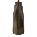Kaulana Table Lamp Brown Ceramic With Shade