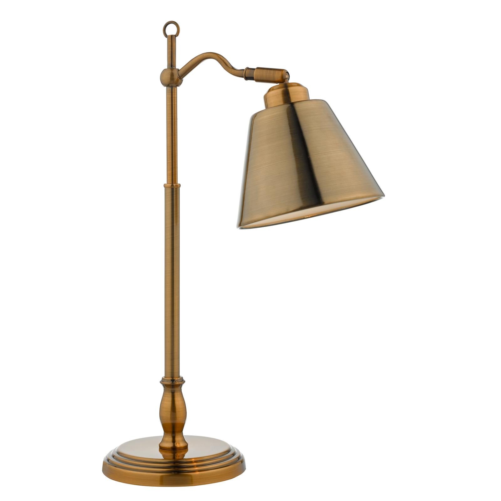 Kempten Task Table Lamp Antique Brass