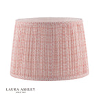 Laura Ashley Gwendolen Pink Pattern Cotton Shade 30.5cm/12 inch