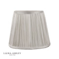 Laura Ashley Hemsley Silk Shade Silver 14cm/5 inch