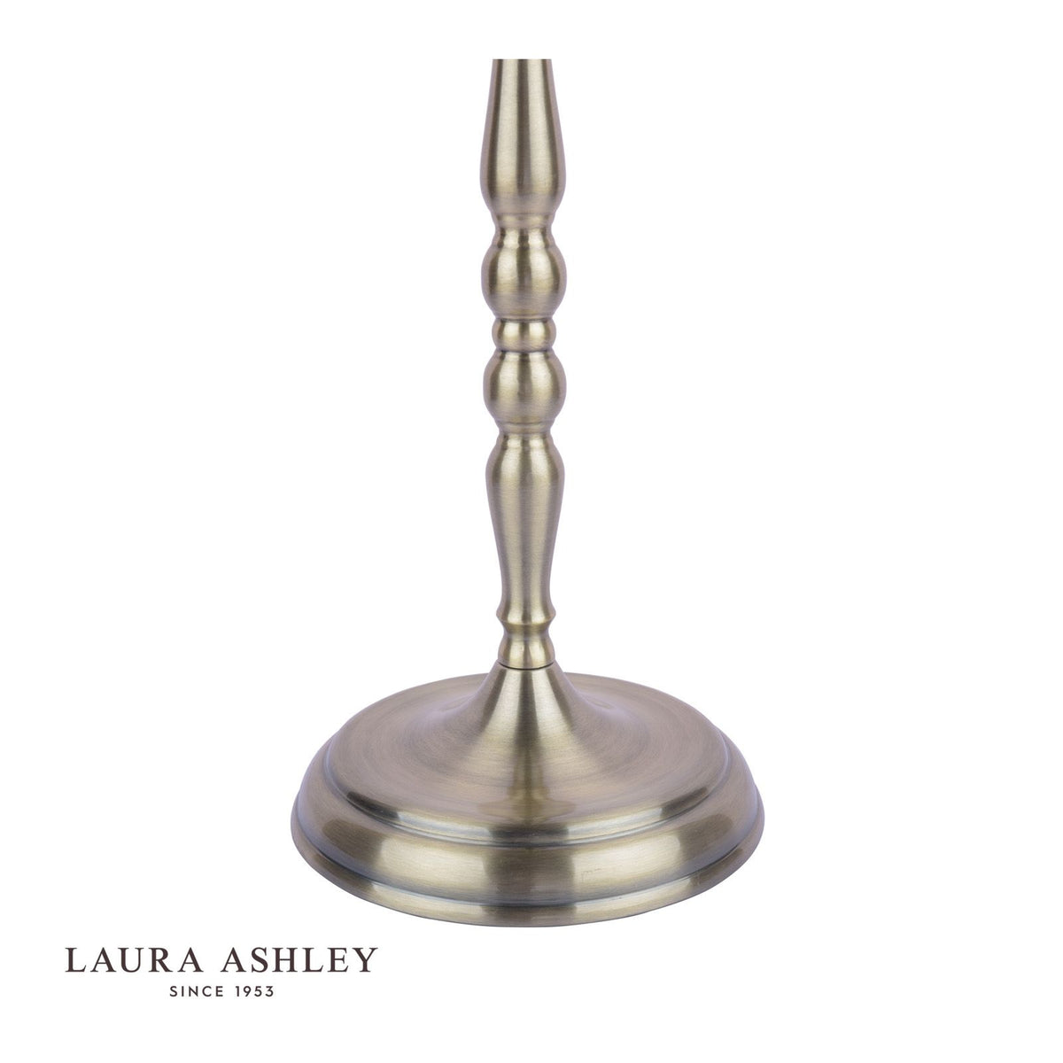 Laura Ashley Corey Floor Lamp Antique Brass Base Only