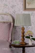 Laura Ashley Maria Table Lamp Wood & Antique Brass Base Only