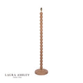 Laura Ashley Maria Floor Lamp Wood & Antique Brass Base Only