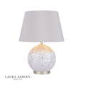 Laura Ashley Mathern Table Lamp Cream and Champagne With Shade