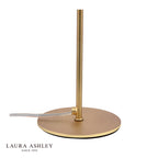 Laura Ashley Rhosill Table Lamp Crystal and Matt Antique Brass