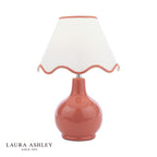 Laura Ashley Bramhope Table Lamp Terracotta Ceramic With Shade