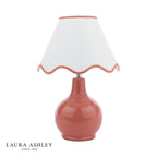 Laura Ashley Bramhope Table Lamp Terracotta Ceramic With Shade