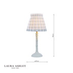 Laura Ashley Farnworth Table Lamp Matt Green With Shade