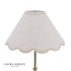 Laura Ashley Cordwell Table Lamp Matt Antique Brass With Shade