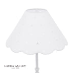 Laura Ashley Cordwell Table Lamp Matt White With Shade