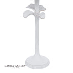 Laura Ashley Eleni Table Lamp Matt White With Shade