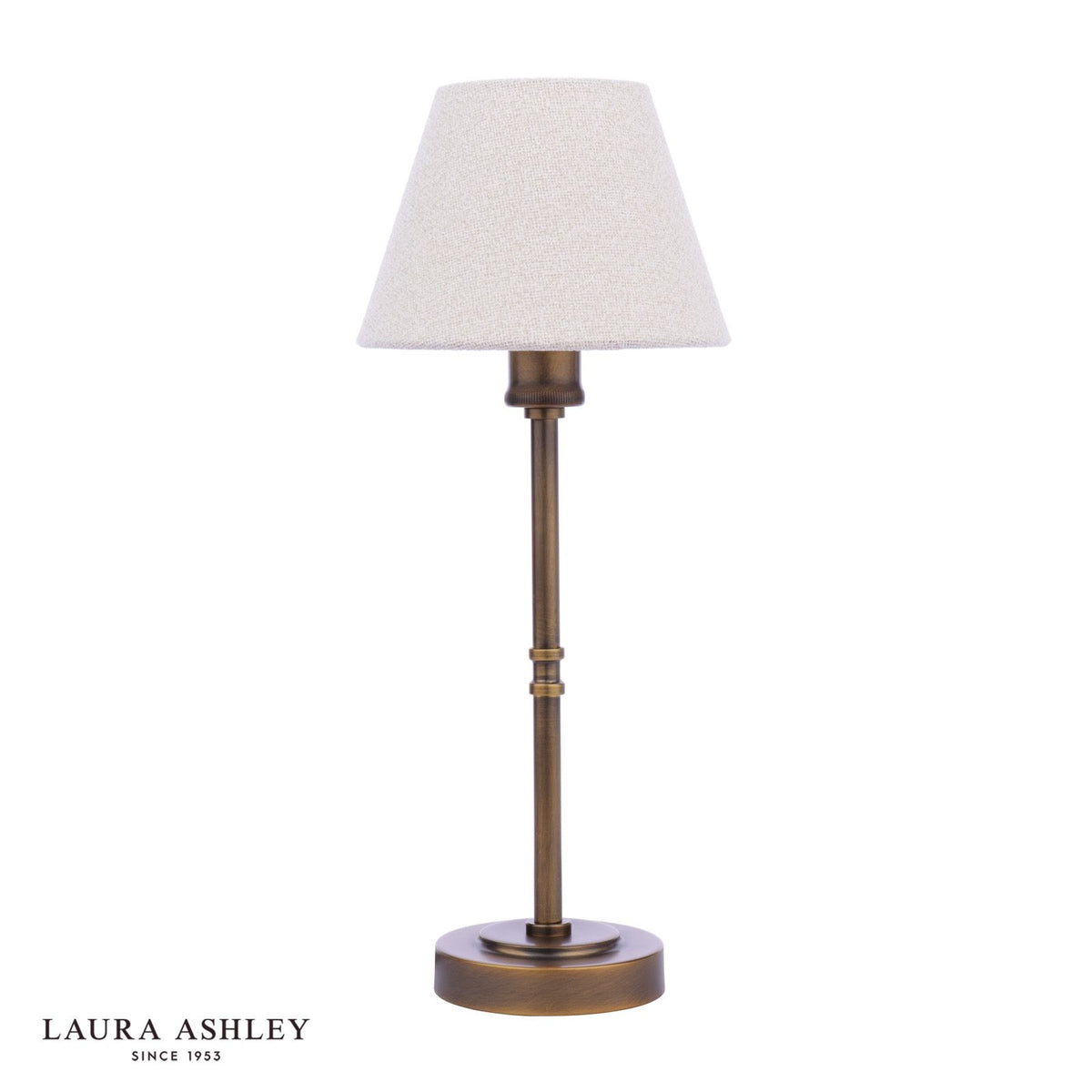 Laura Ashley Denston Table Lamp Antique Bronze With Shade