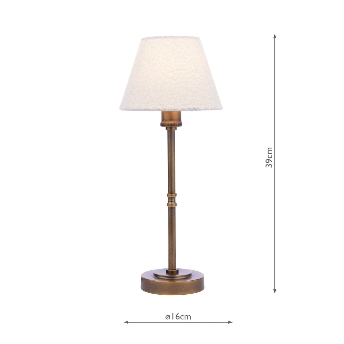 Laura Ashley Denston Table Lamp Antique Bronze With Shade