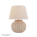 Laura Ashley Fernhill Large Table Lamp Matt Cream With Shade