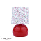 Laura Ashley Knowlton Table Lamp Pink Ceramic With Shade
