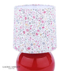 Laura Ashley Knowlton Table Lamp Pink Ceramic With Shade