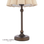 Laura Ashley Holwell Table Lamp Antique Bronze With Shade