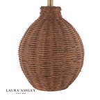 Laura Ashley Fernhill Table Lamp Antique Brown With Shade