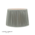 Laura Ashley Hemsley Green 100% Silk Empire Shade 25cm/10 inch