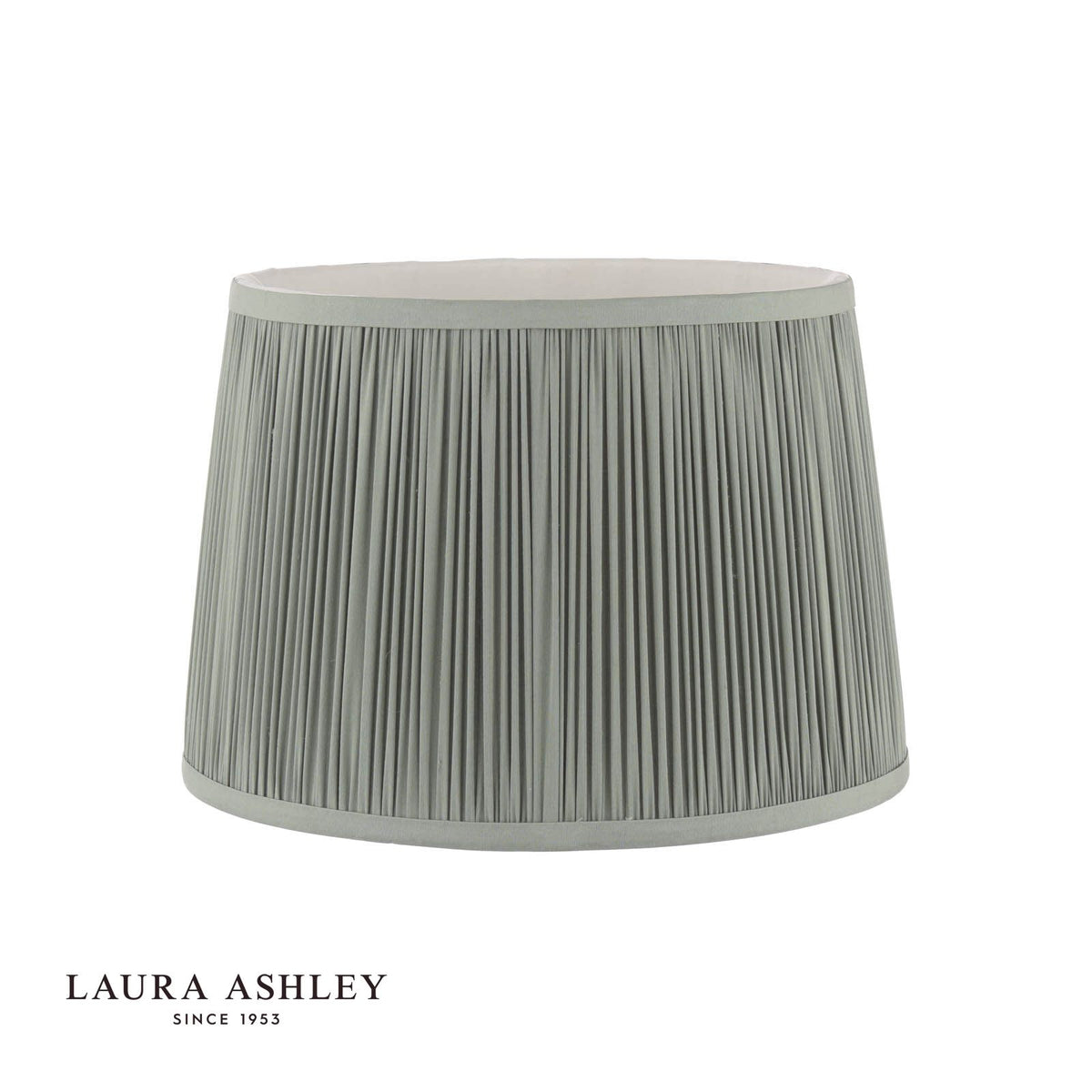 Laura Ashley Hemsley Green 100% Silk Empire Shade 25cm/10 inch