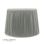 Laura Ashley Hemsley Green 100% Silk Tapered Drum Shade 40cm/16 inch