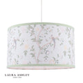 Laura Ashley Summer Palace Eau De Nil Green Cotton Drum Shade 38cm