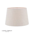 Laura Ashley Bacall Natural Linen Empire Shade 25cm/10 inch