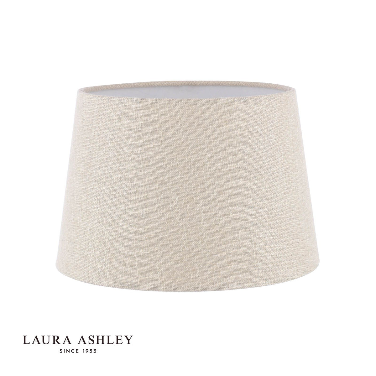 Laura Ashley Bacall Natural Linen Empire Shade 25cm/10 inch