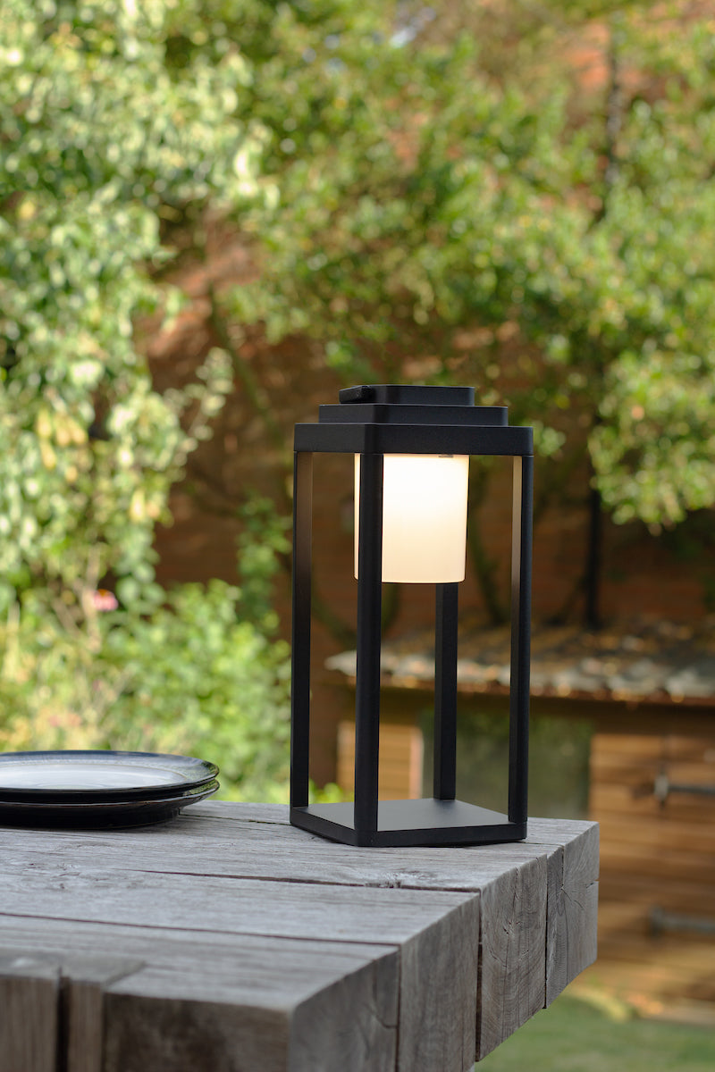 Lester Rechargeable Outdoor Table Lantern IP44