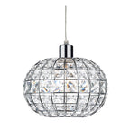 Letitia Non Elec Pendant Polished Chrome Crystal