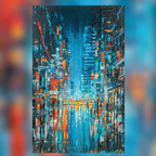 Paul Kenton Megalopolis 152.4cm x 243.8cm