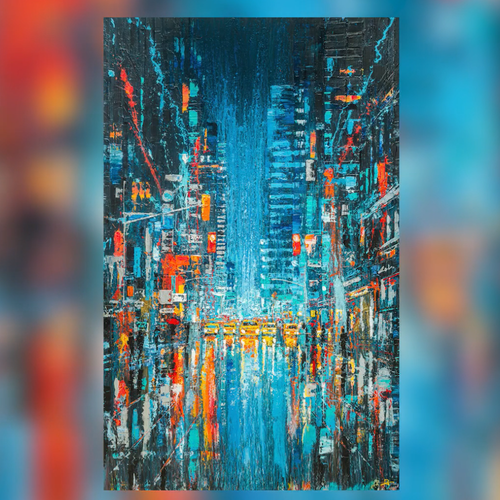 Paul Kenton Megalopolis 152.4cm x 243.8cm