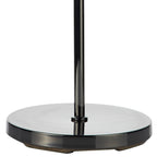 Luther 3 Light Floor Lamps Black Chrome Crystal