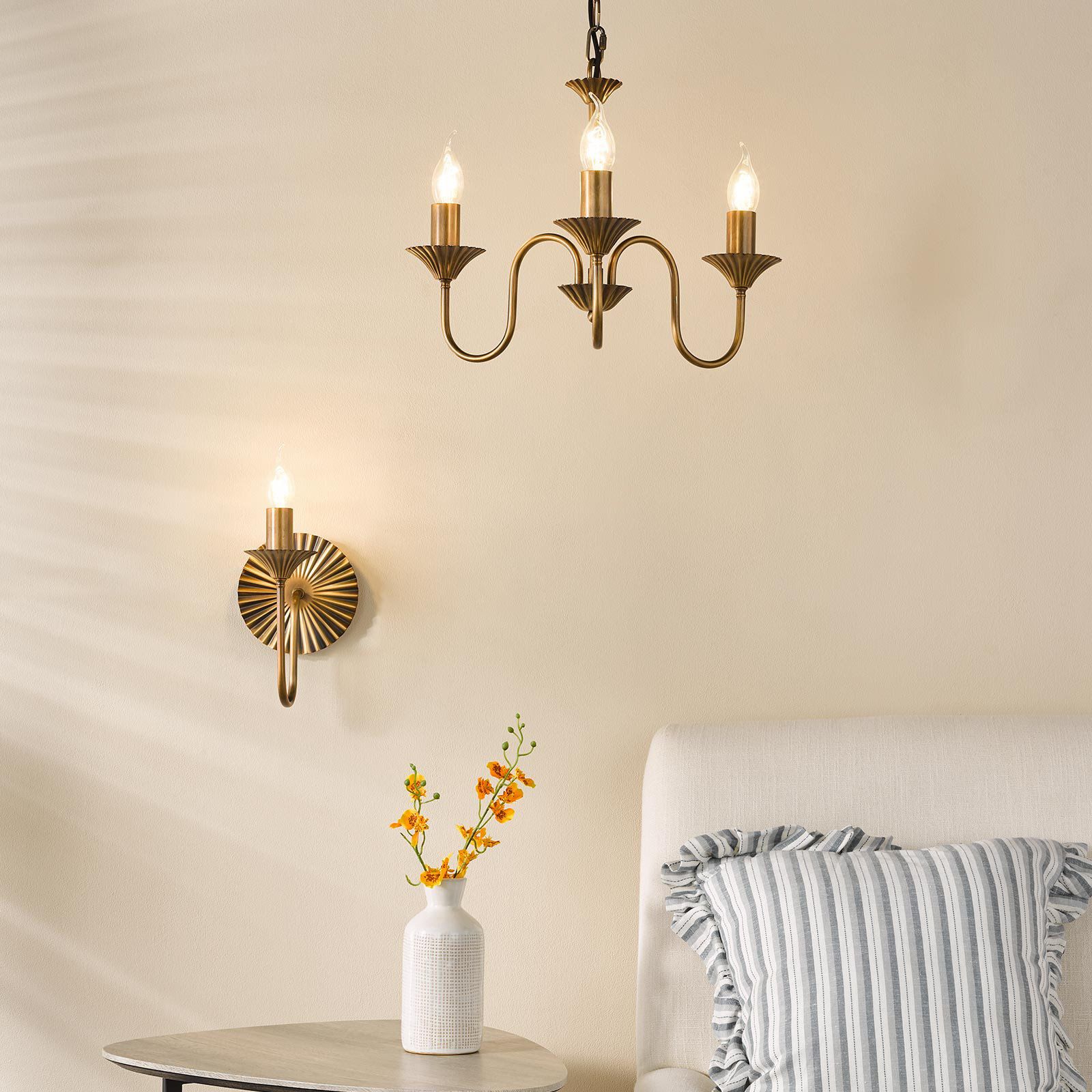 Lydian Wall Light Antique Bronze Bracket Only