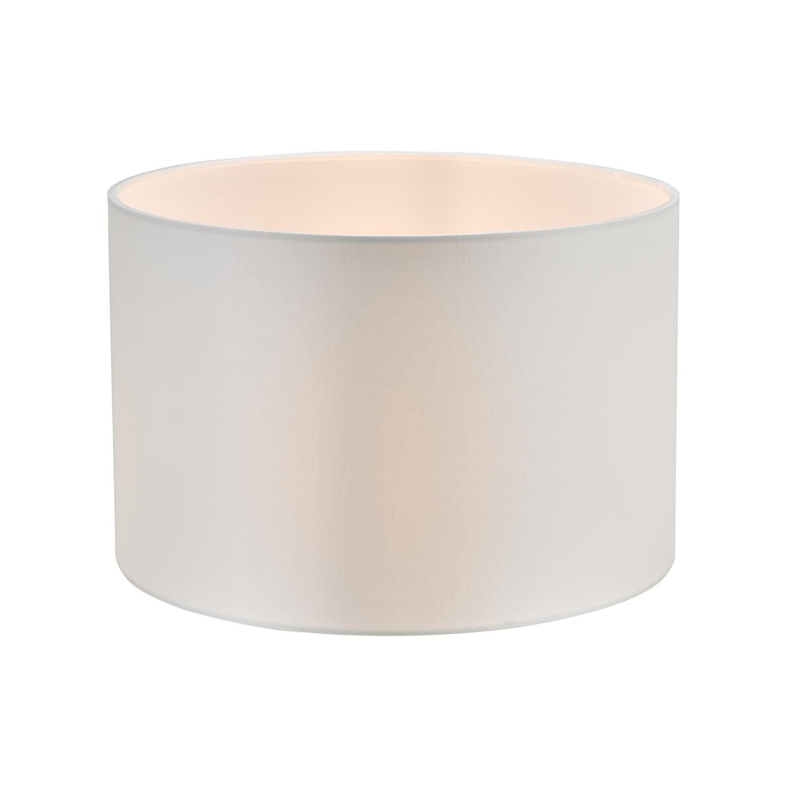 Lyris Ivory Cotton Drum Shade 30cm