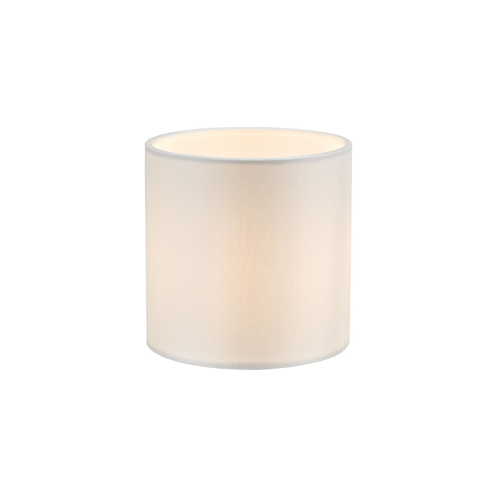Lyris Ivory Cotton Drum Shade 12cm