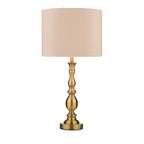 Classic bedside table lamp with warm ambient lighting