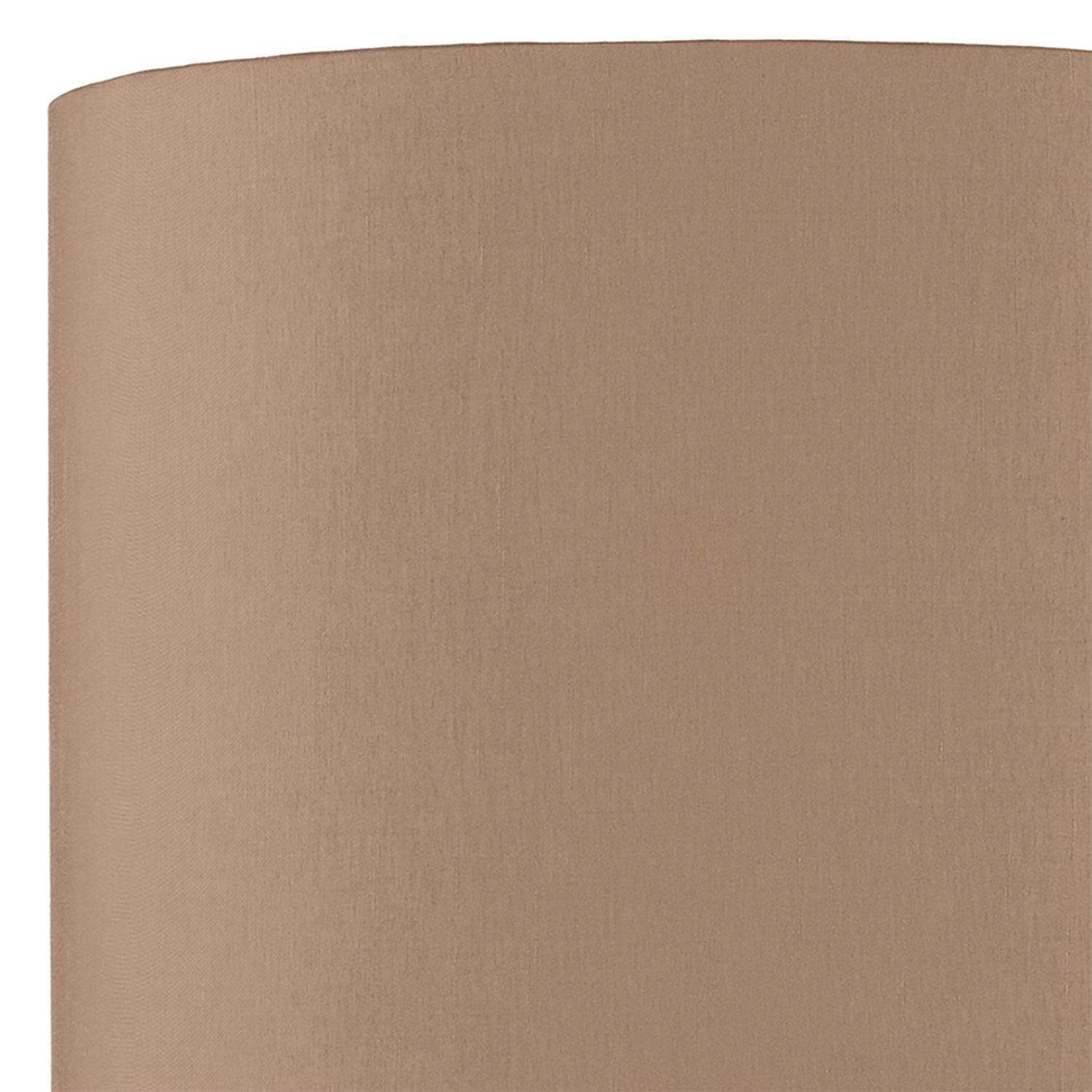 DAR Madrid Table Lamp Antique Brass Fabric Shade